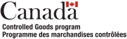 Canadian controlled goods program logo
